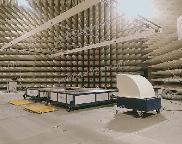 Vehicle EMC/EMI Hub-mounted Chassis Dynamometer
