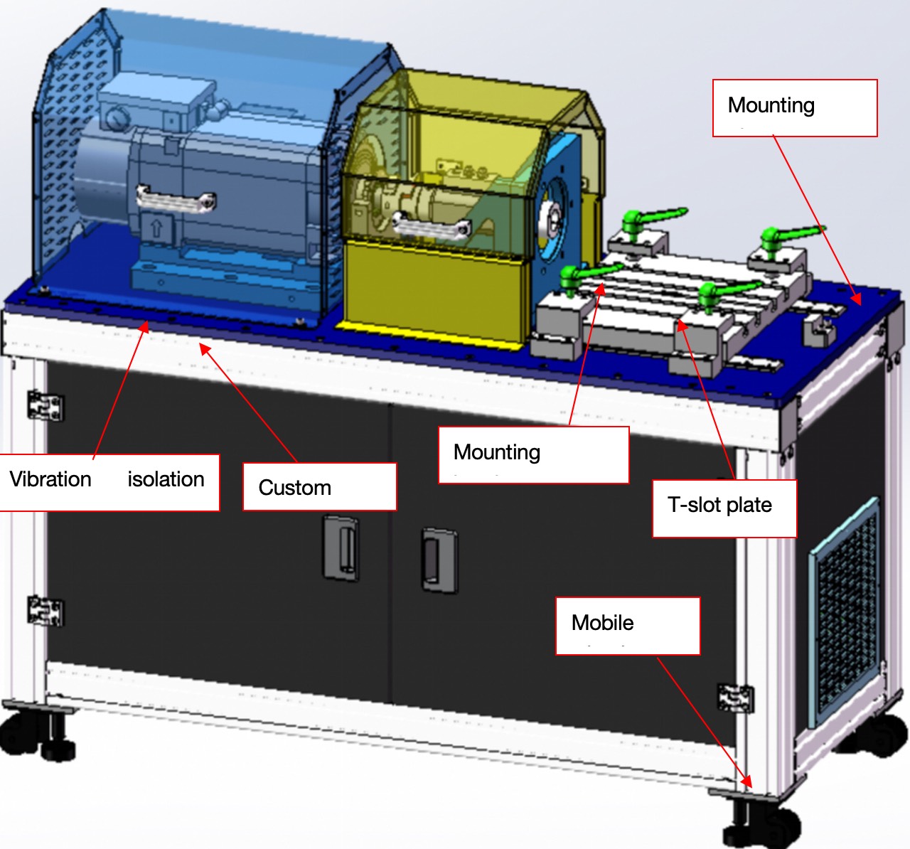High Speed Motor Test Bench ( Low Power ) 