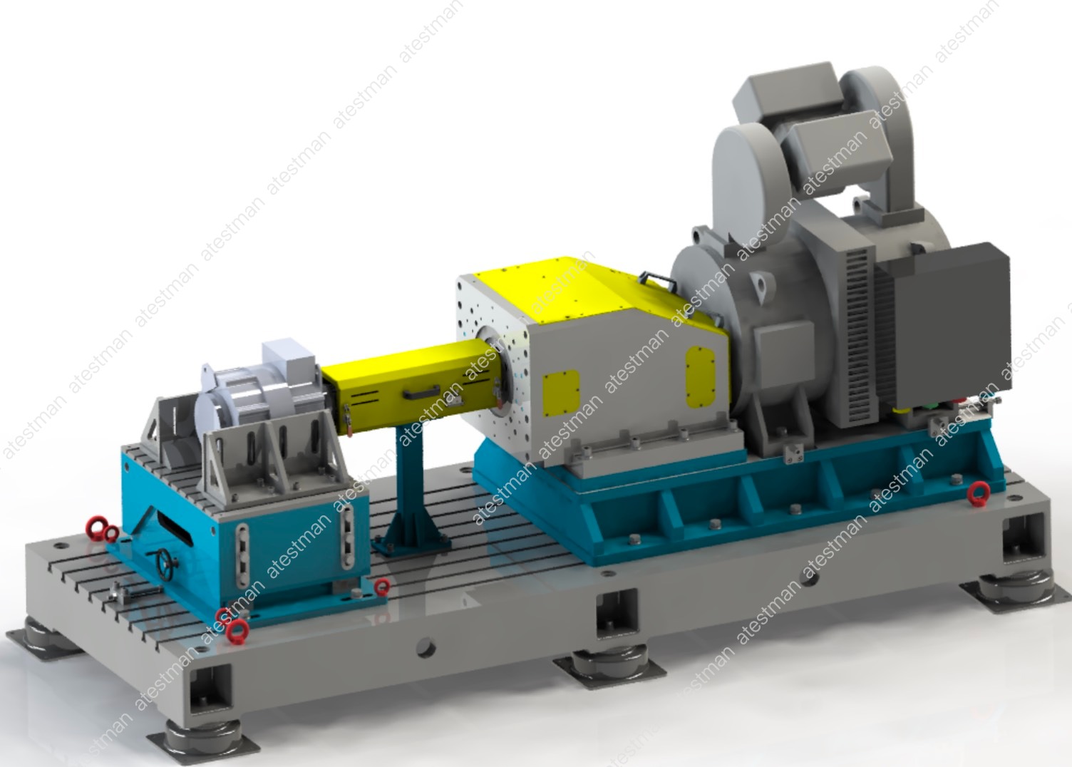 High Speed Motor Test Bench ( High Power ) 